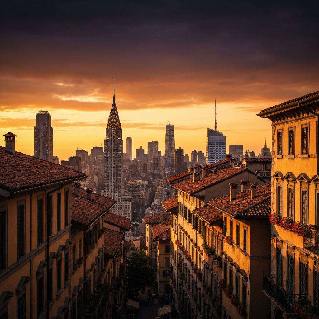 NYC and Bergamo fusion